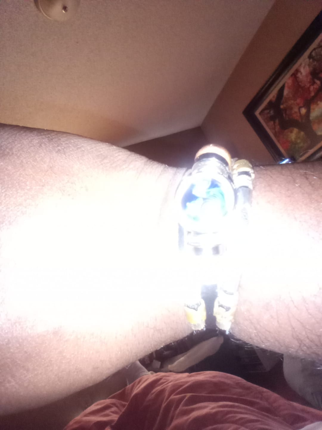 Customer photo review of Astrolumina™ zodiac glow bracelet