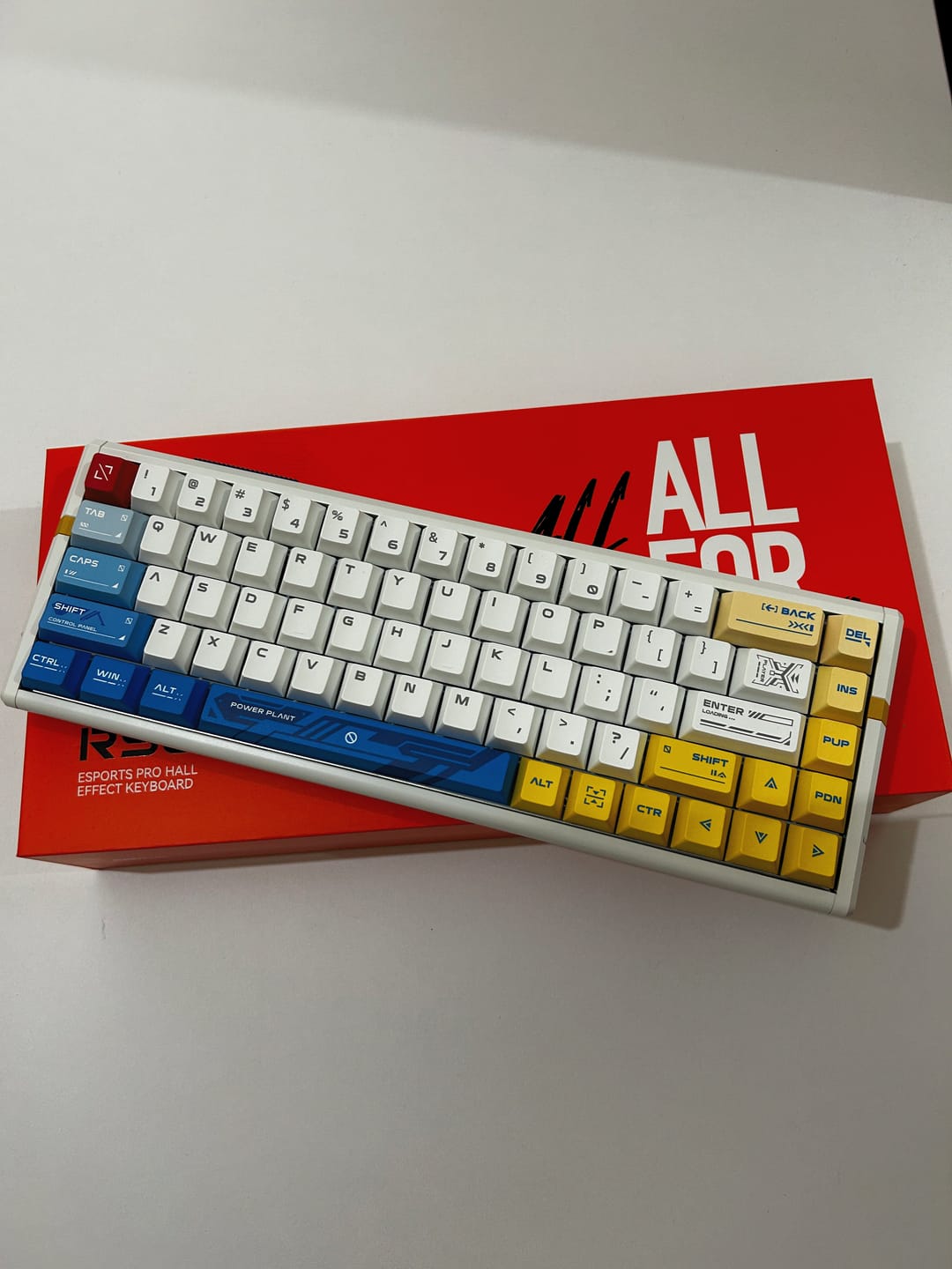 Customer photo review of ATK RS6+ Alüminyum Klavye (Manyetik Switch / HE)