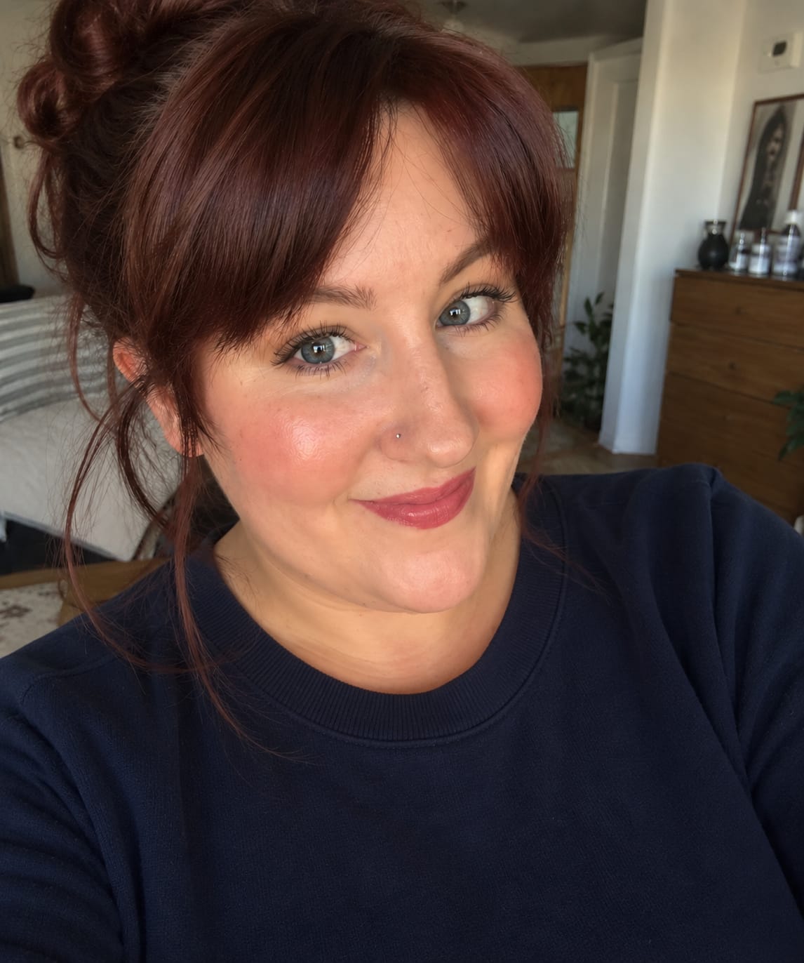 Customer photo review of NOVERA® Color-Changing Foundation Stick