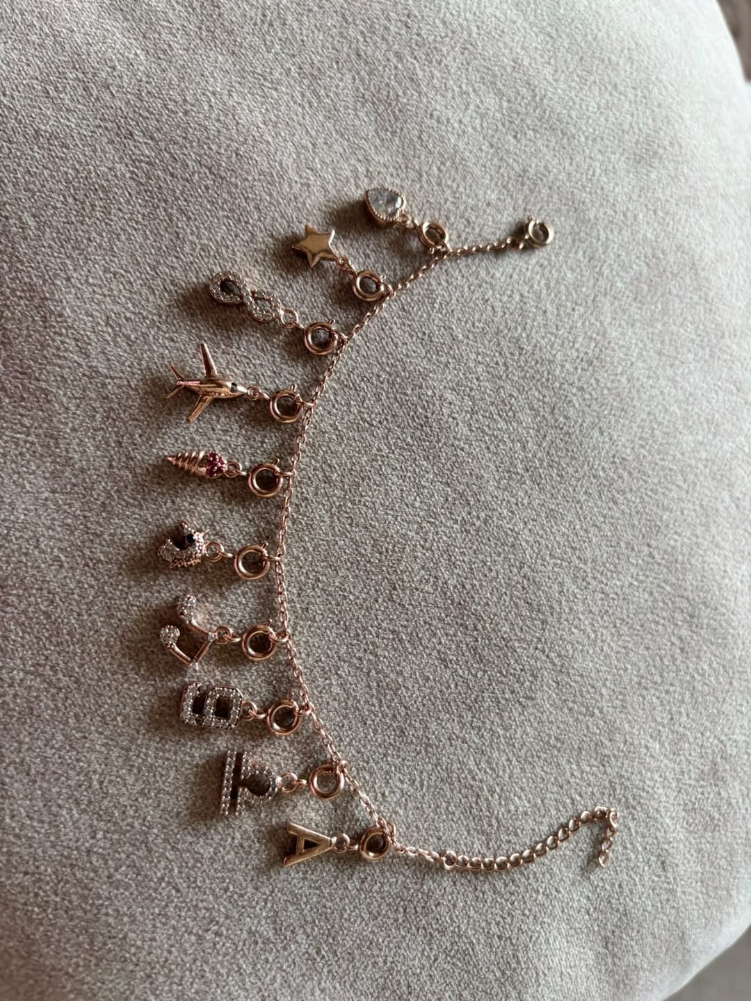 Customer photo review of Charms Bracelet
