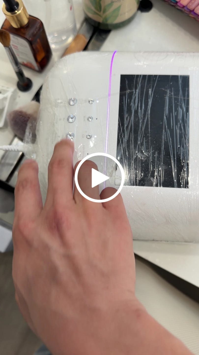 Customer video review of ONAIL AI Nail Lamp (SUNX PRO)