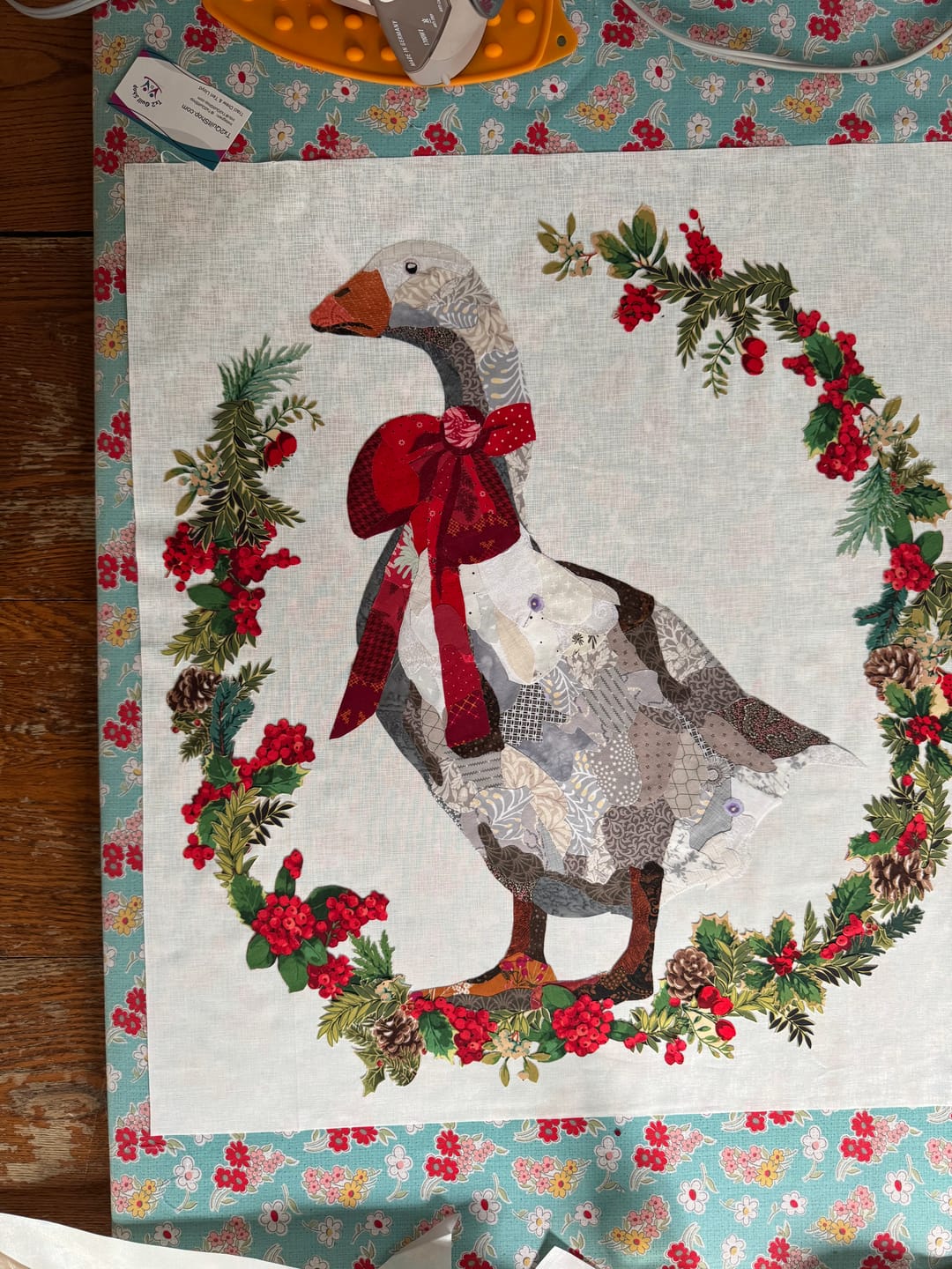 Customer photo review of Christmas Goose Complete Kit