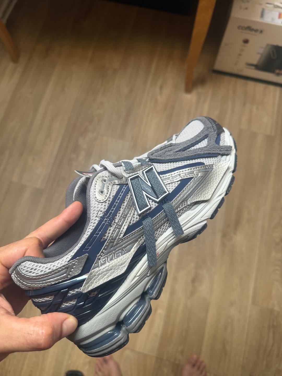 Customer photo review of New Balance 1906A - Graphite Magic Blue