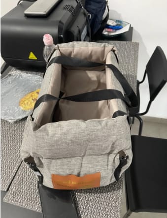 Customer photo review of ™PawPilot- מושב בוסטר יוקרתי לרכב