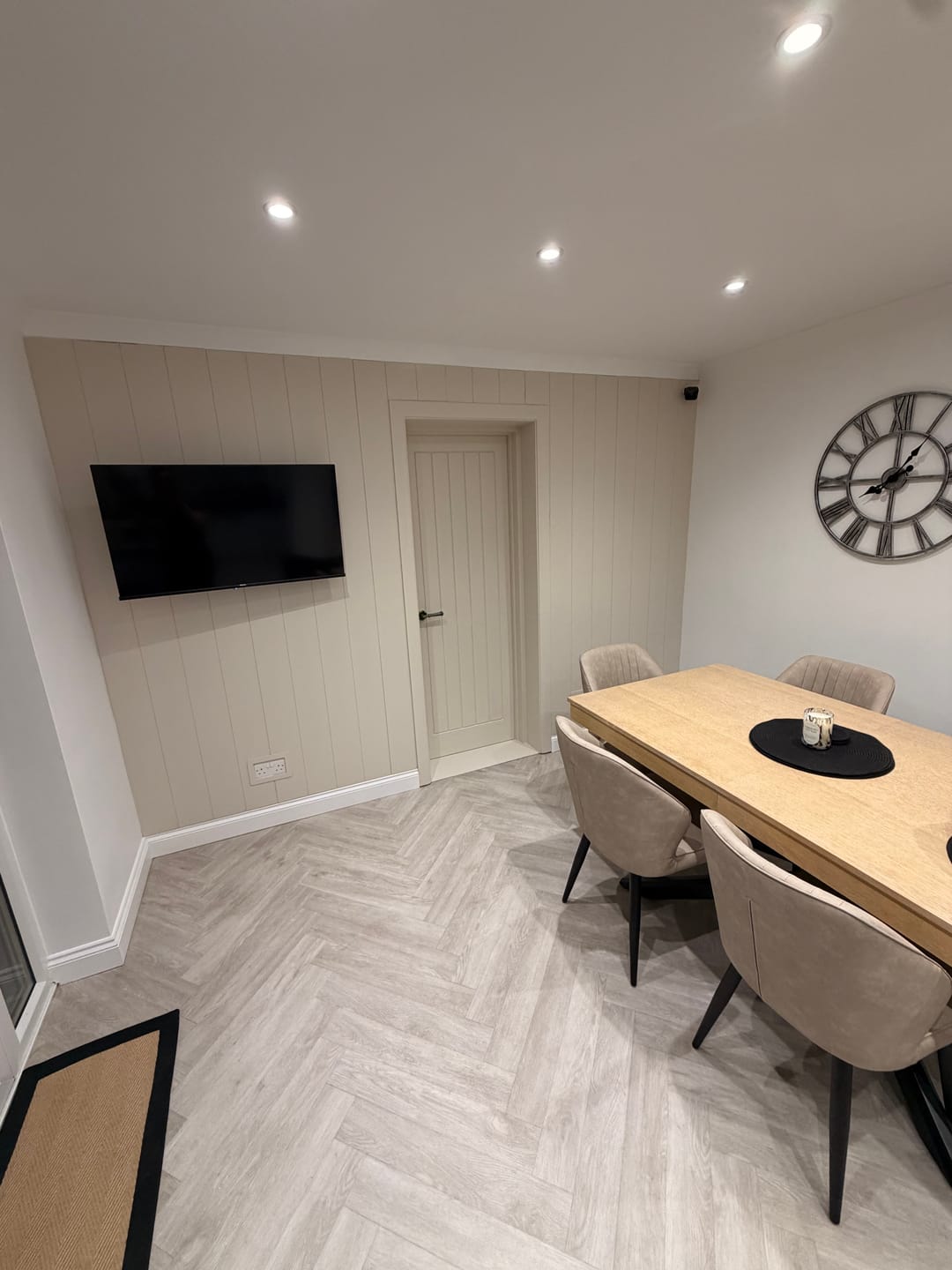 Customer photo review of Wide Tongue & Groove Wall Panels