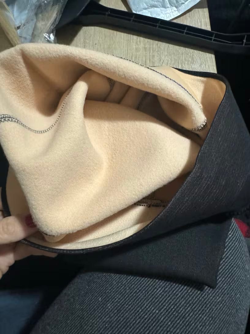 Customer photo review of Seloria® Peluş Termal Külotlu Çorap