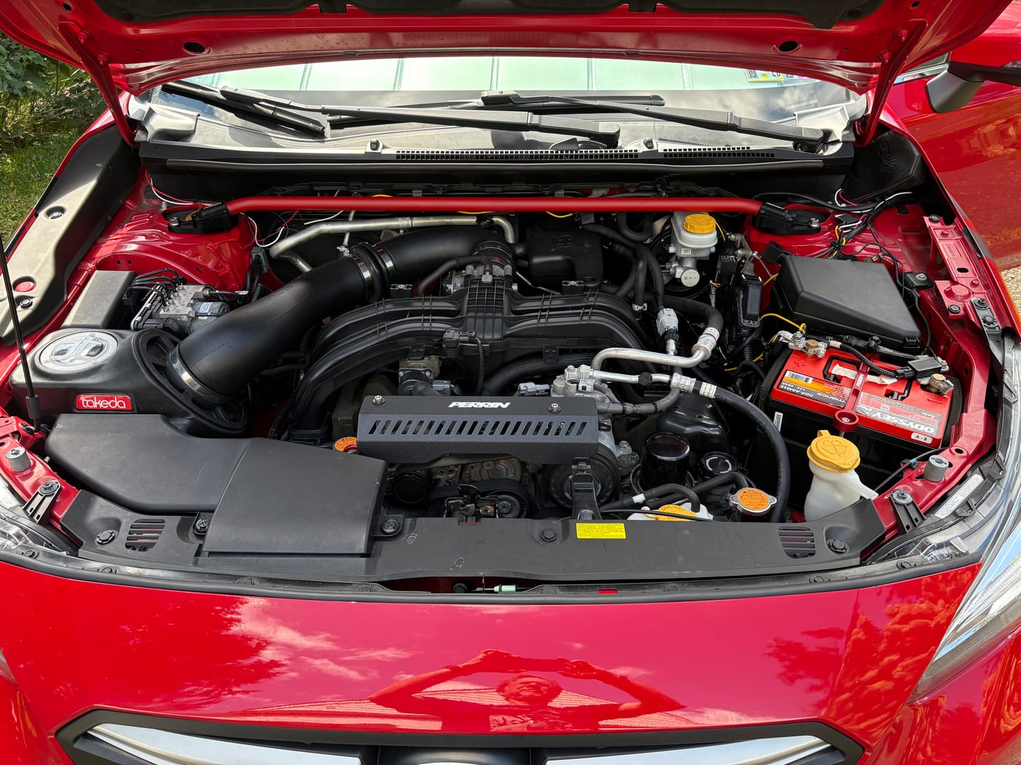 Customer photo review of Pulley Cover for 2022-2026 WRX & Non-Turbo Outback, Legacy, Crosstrek, Impreza, Forester