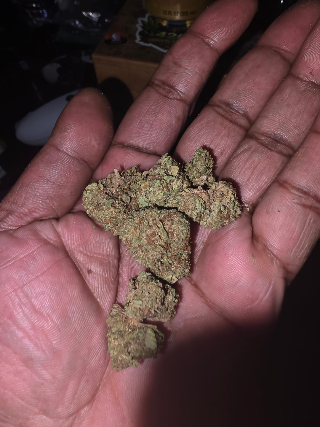Customer photo review of Strawberry Cough THCA Flower