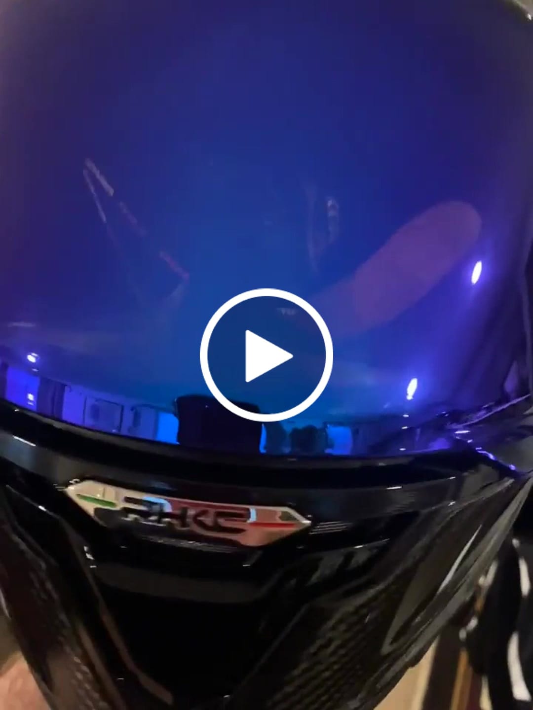 Customer video review of K3 Carbon Fiber Helmet - Bluetooth Headset
