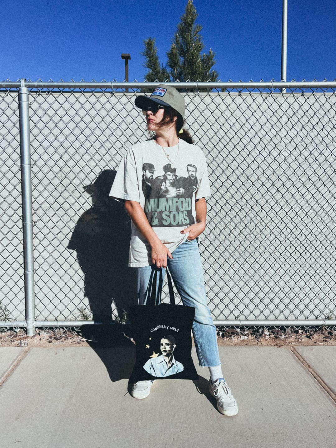 Customer photo review of Conspiracy Girlie Tote Bag