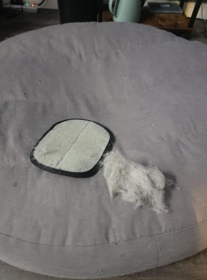 Customer photo review of Guante adiós pelos