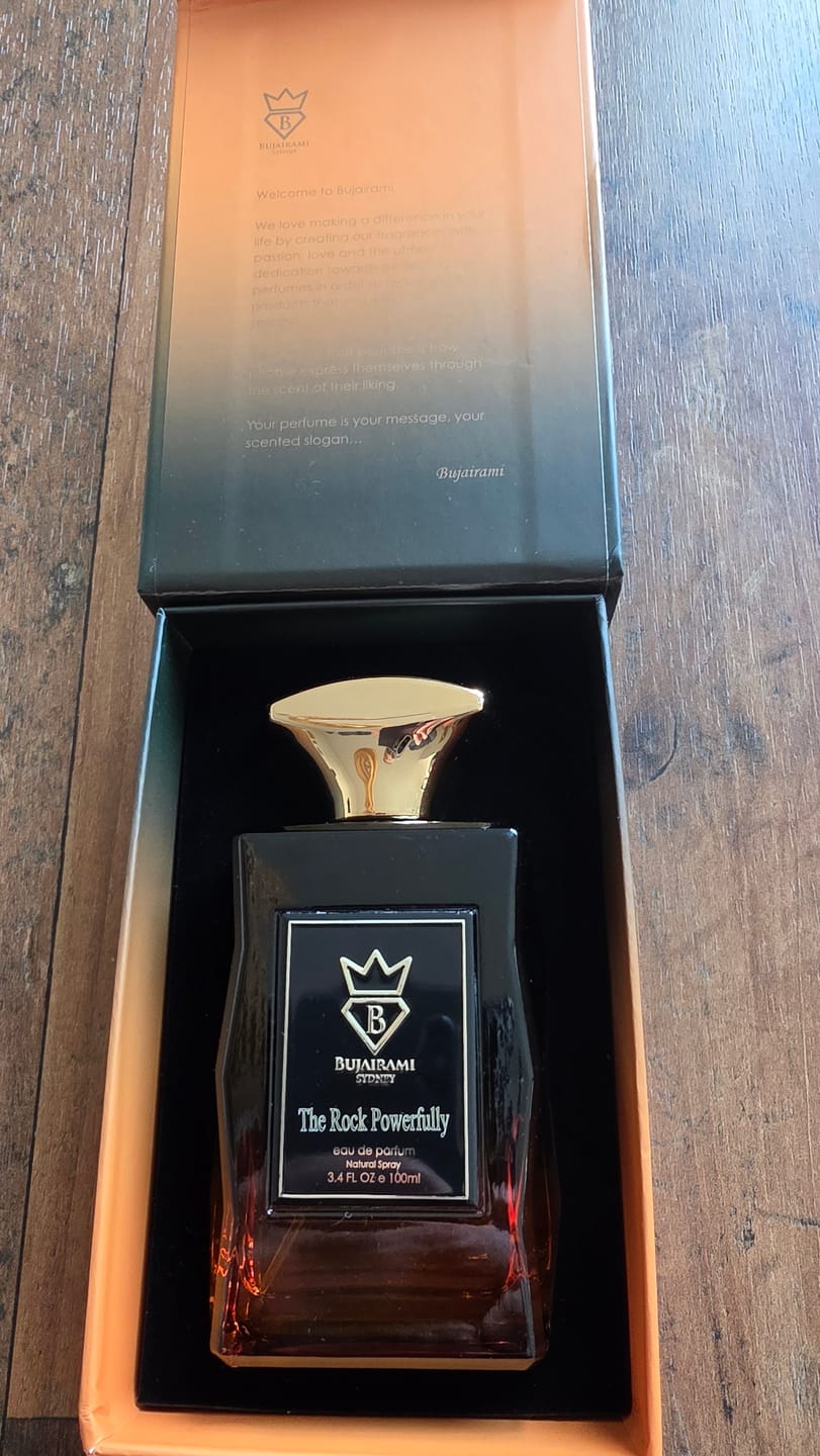 Customer photo review of Bujairami The Rock Powerfully Eau de Parfum 100ml