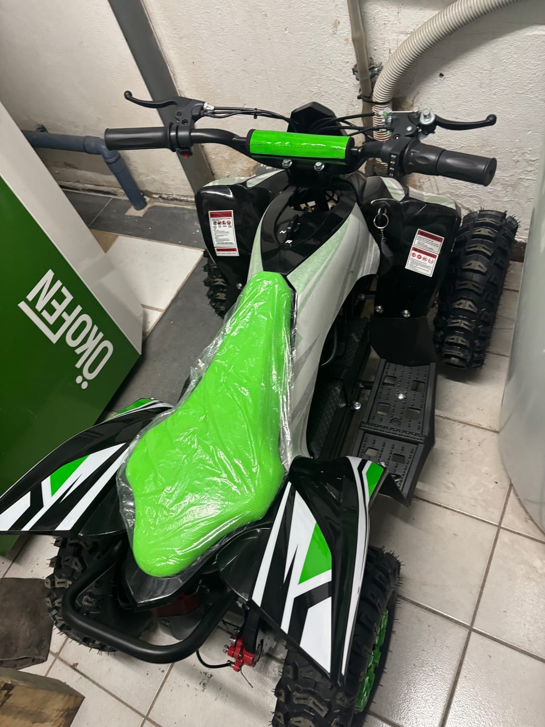Customer photo review of Quad enfant électrique 1200w - Modèle MQ-1200