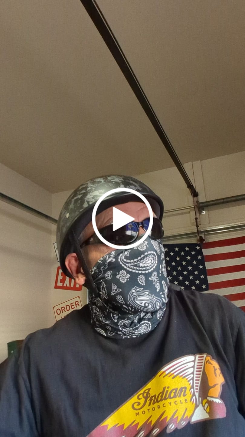 Customer video review of Carbon Fiber Lightweight SOA Style DOT Beanie Helmet
