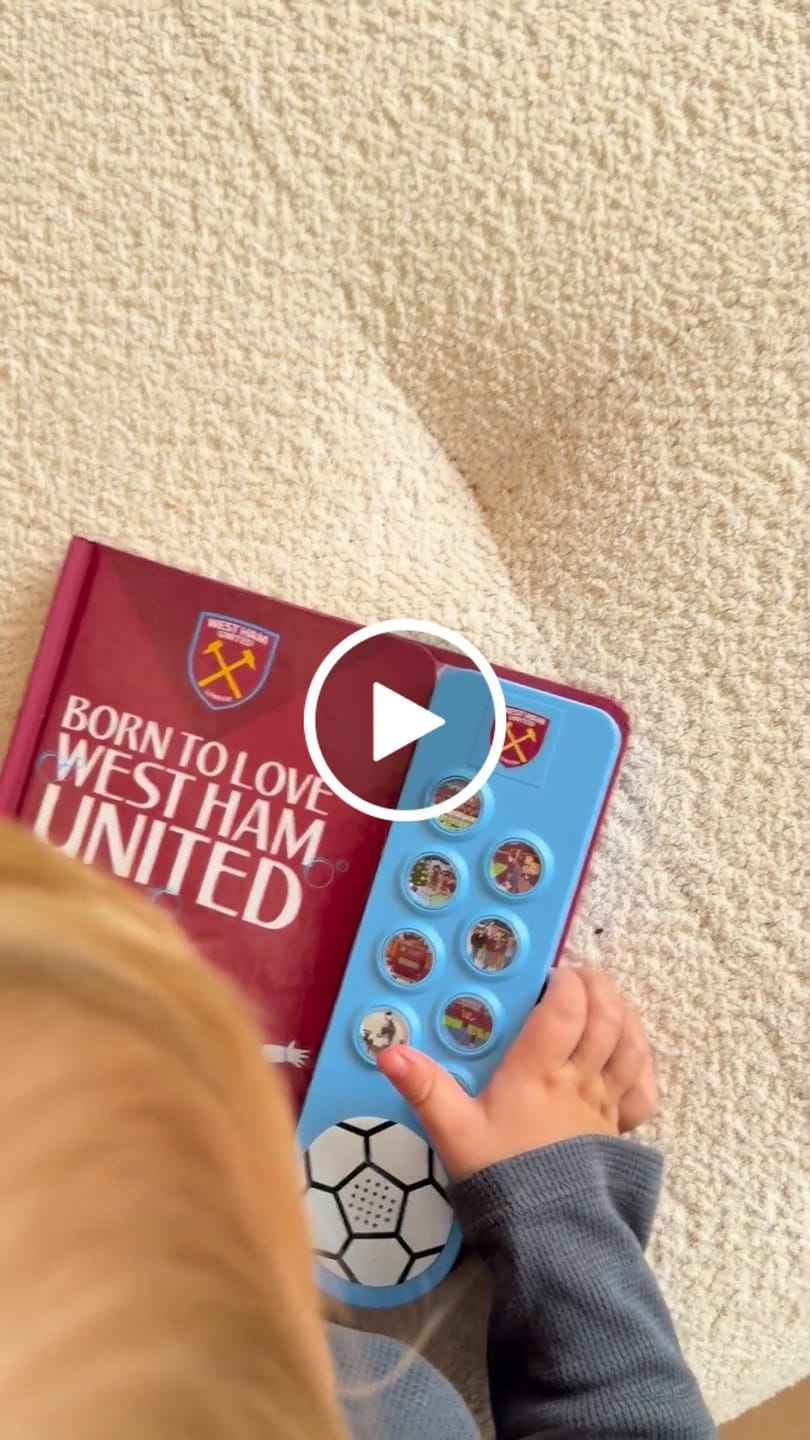 Customer video review of West Ham Sound Book