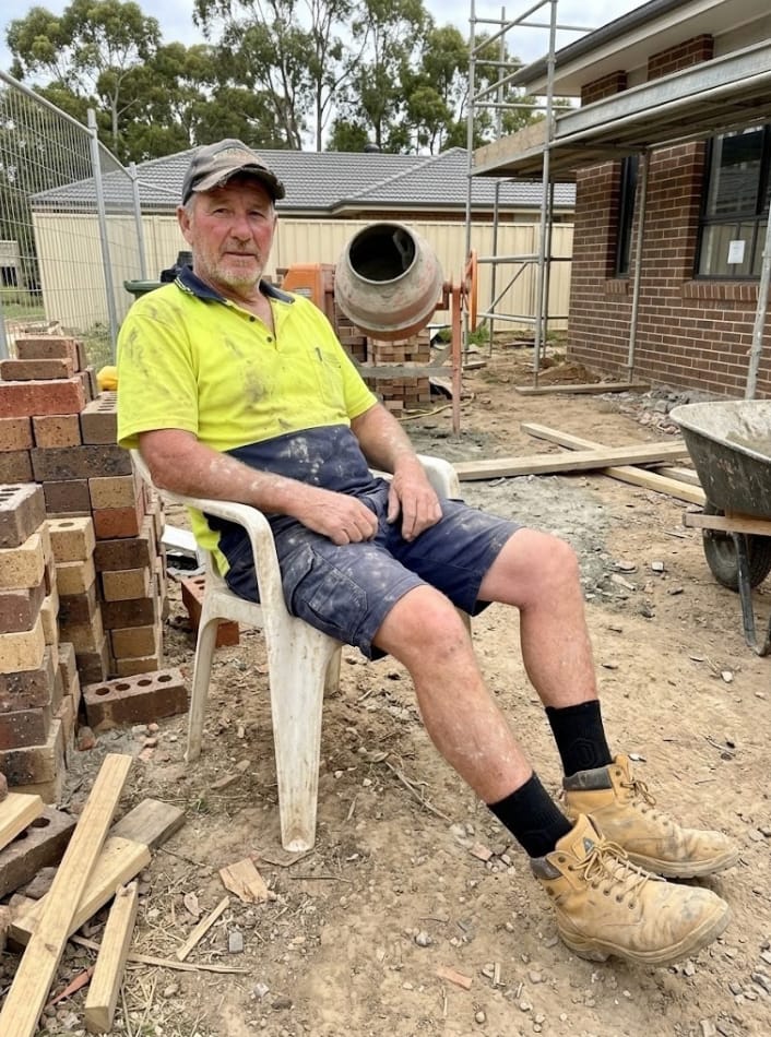 Customer photo review of Snuggi Cushioned Work Socks