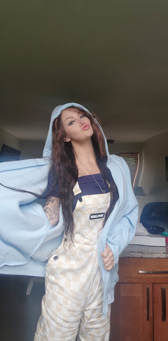 Customer photo review of Women's Overall in Salt + Sand Checkered