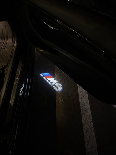 Customer photo review of BMW F SERIES DOOR LIGHTS