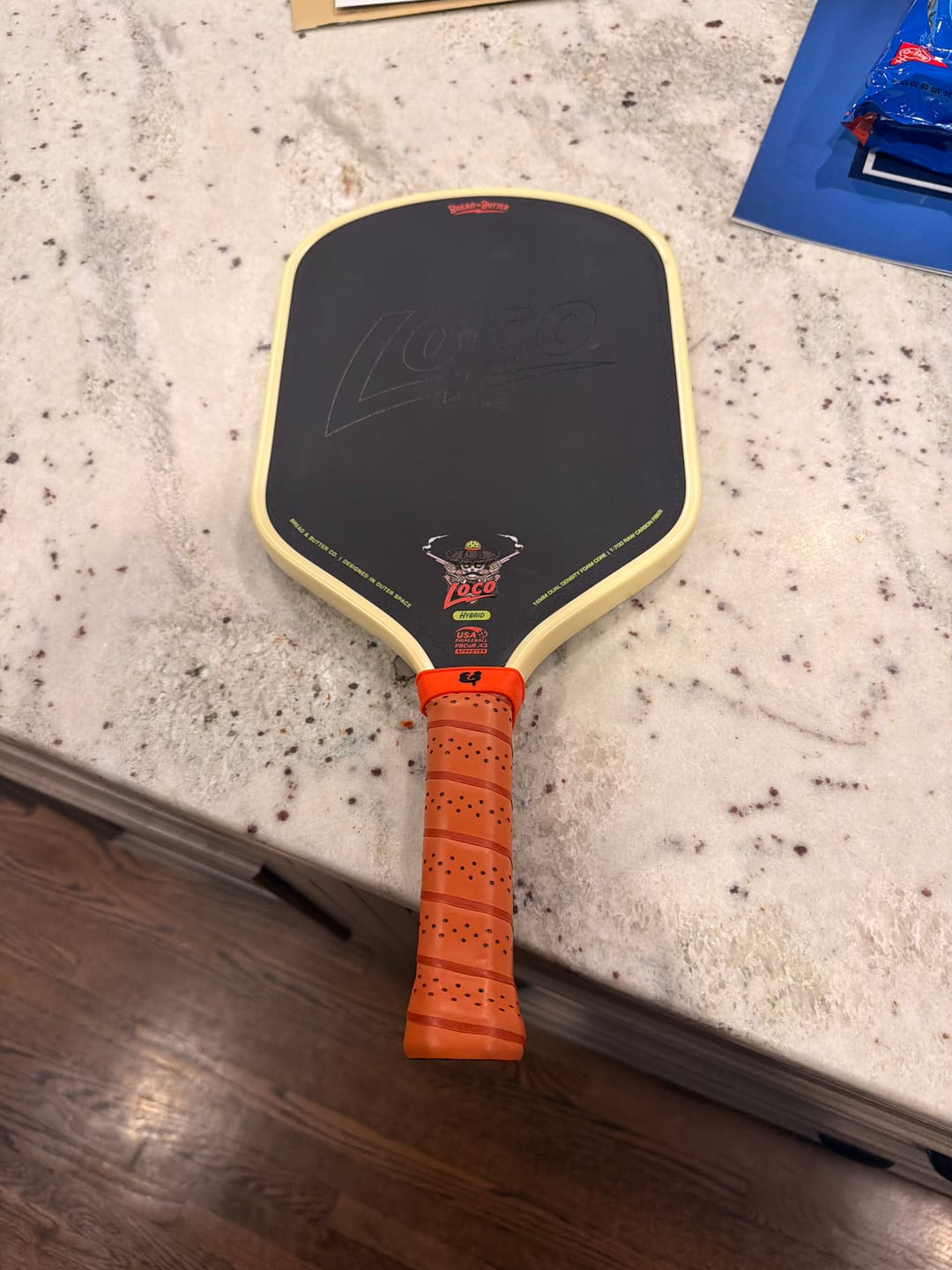 Customer photo review of The Loco 16mm Pickleball Paddle Hybrid