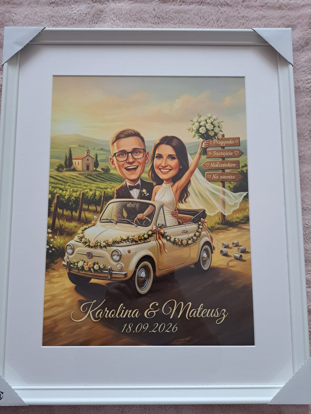 Customer photo review of Para Młoda #1 - Karykatura ze zdjęcia