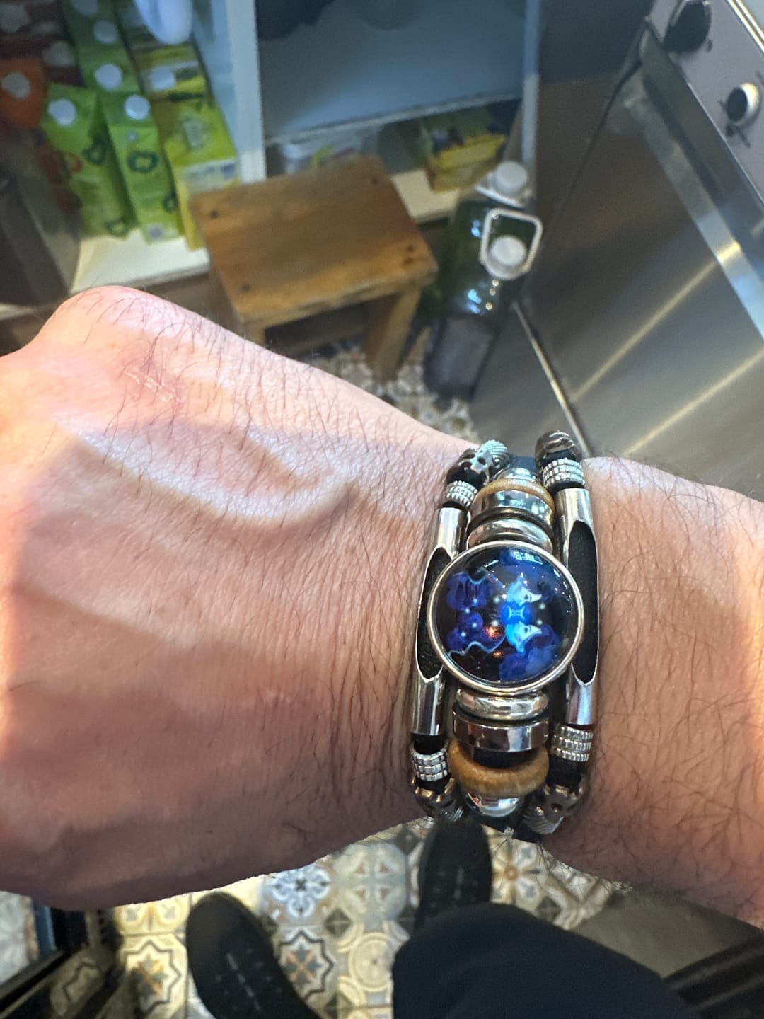 Customer photo review of Astrolumina™ zodiac glow bracelet