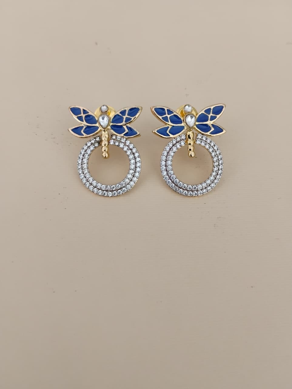 Customer photo review of Ahana Earrings