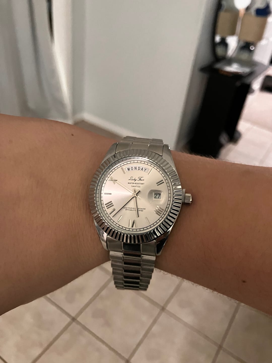 Customer photo review of Lucky Fours® Santos