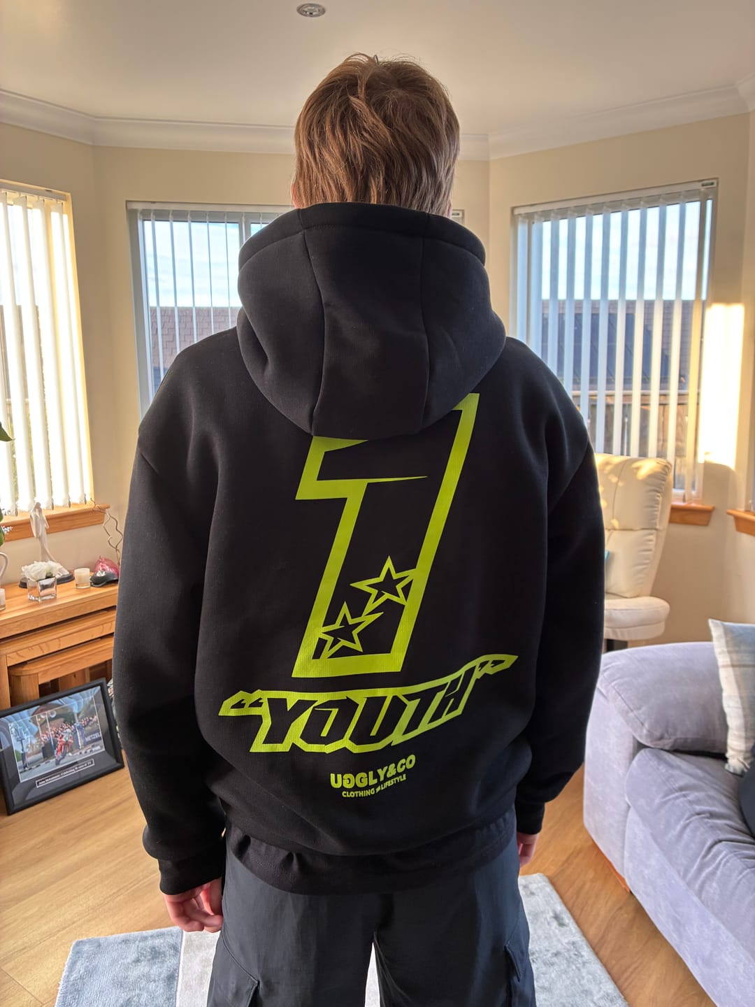 Customer photo review of Black Kyle Ryde Core #1 Hoodie