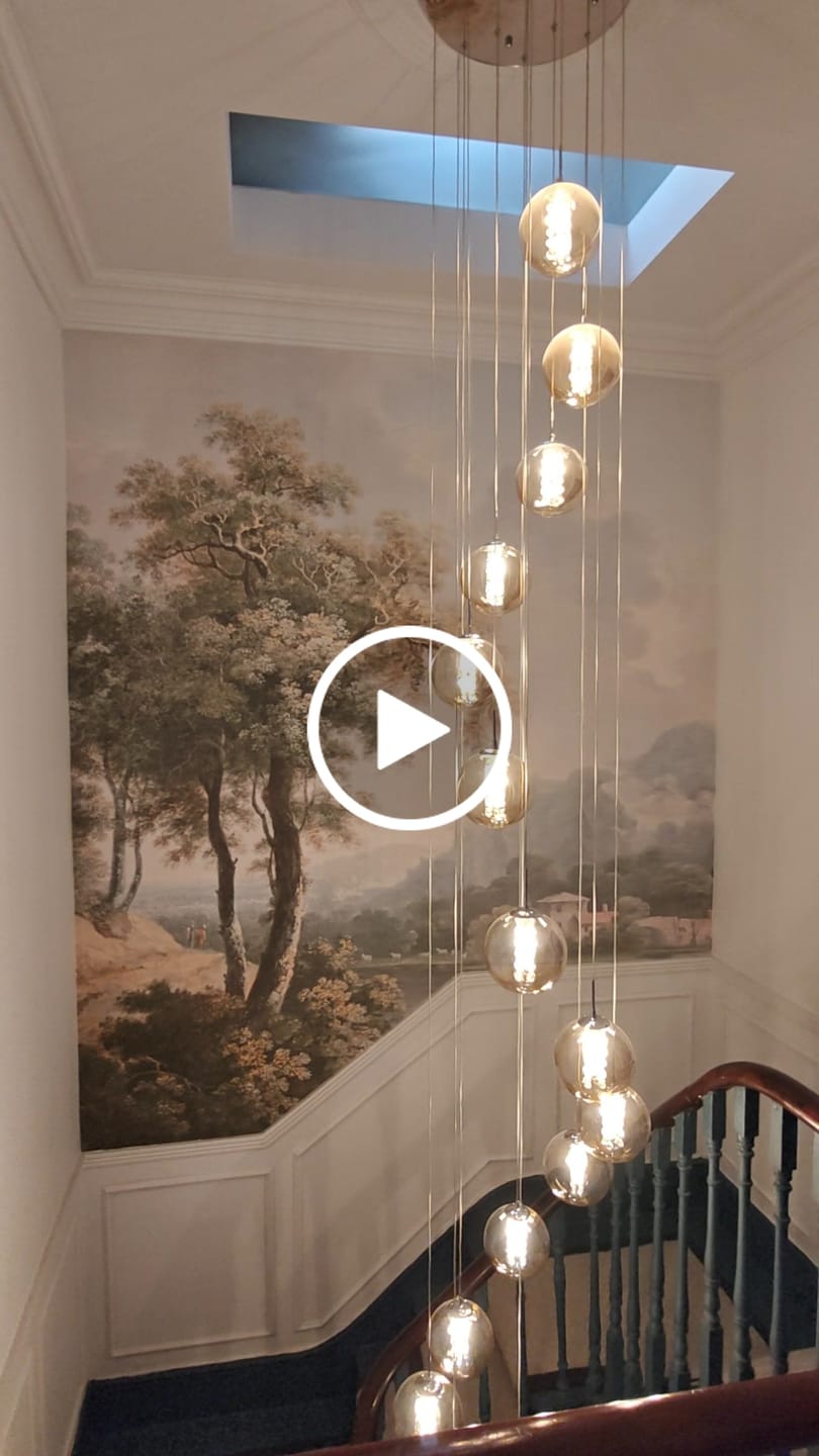 Customer video review of Dale - Wooded Hilly Landscape By Riverside Wallpaper Mural