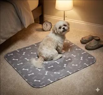 Customer photo review of CalmPaws™ Tapete Absorbente para Perros