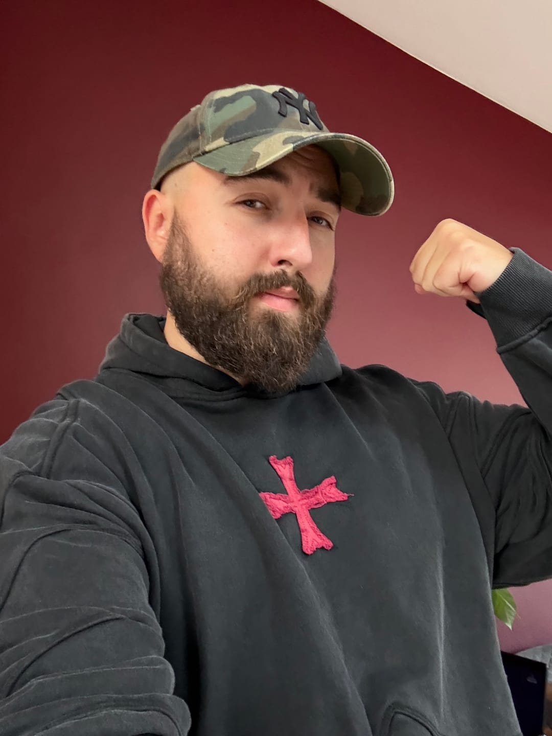 Customer photo review of Crusader Armor Hoodie - Without Rivets