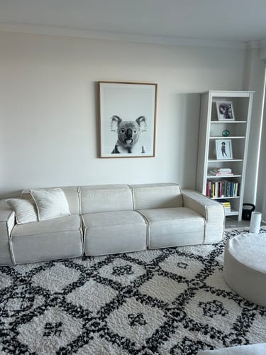 Customer photo review of C8 Round Pouf Ottoman
