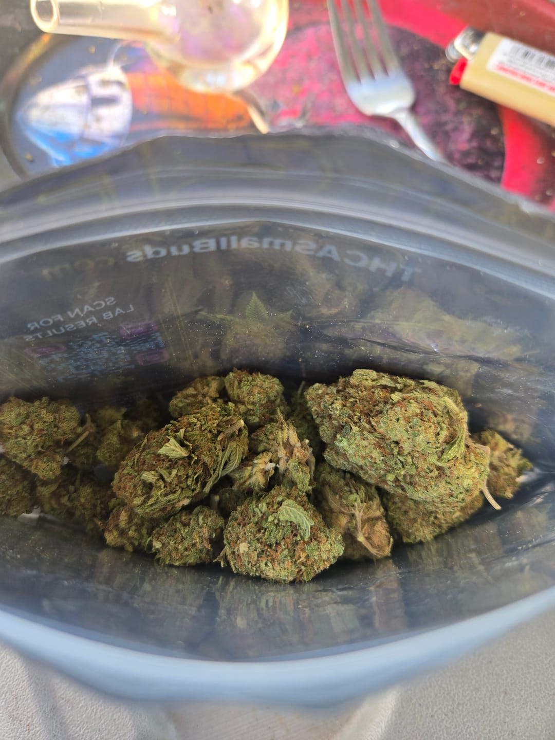 Customer photo review of Gorilla Glue THCA Flower
