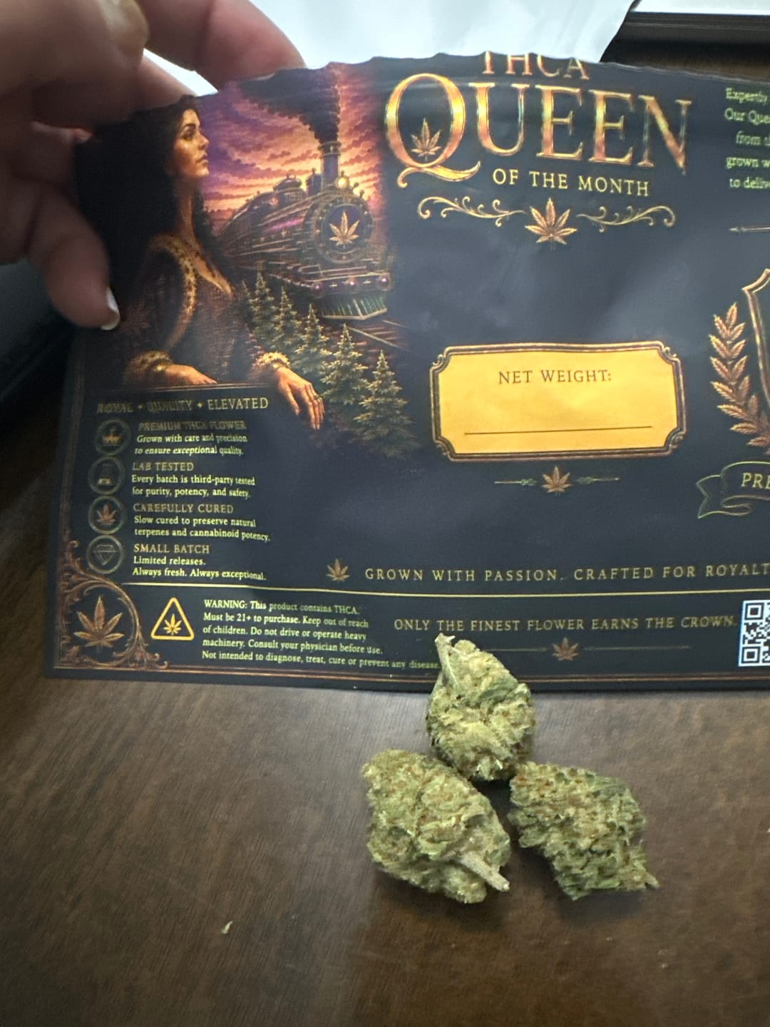 Customer photo review of THCA Queen