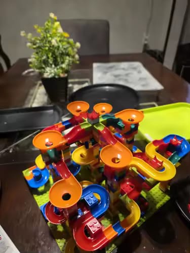 Customer photo review of City Race Run Building Blocks Set
