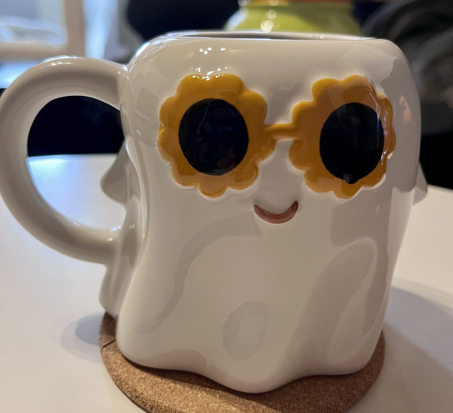 Customer photo review of Süße Geister-Tasse mit Sonnenbrille – Must-have für spooky Vibes