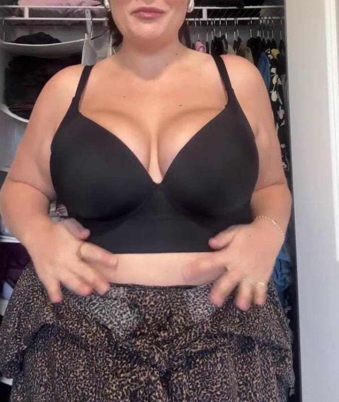 Customer photo review of Curvely™ Soutien-Gorge Push-Up Gainant à Armatures
