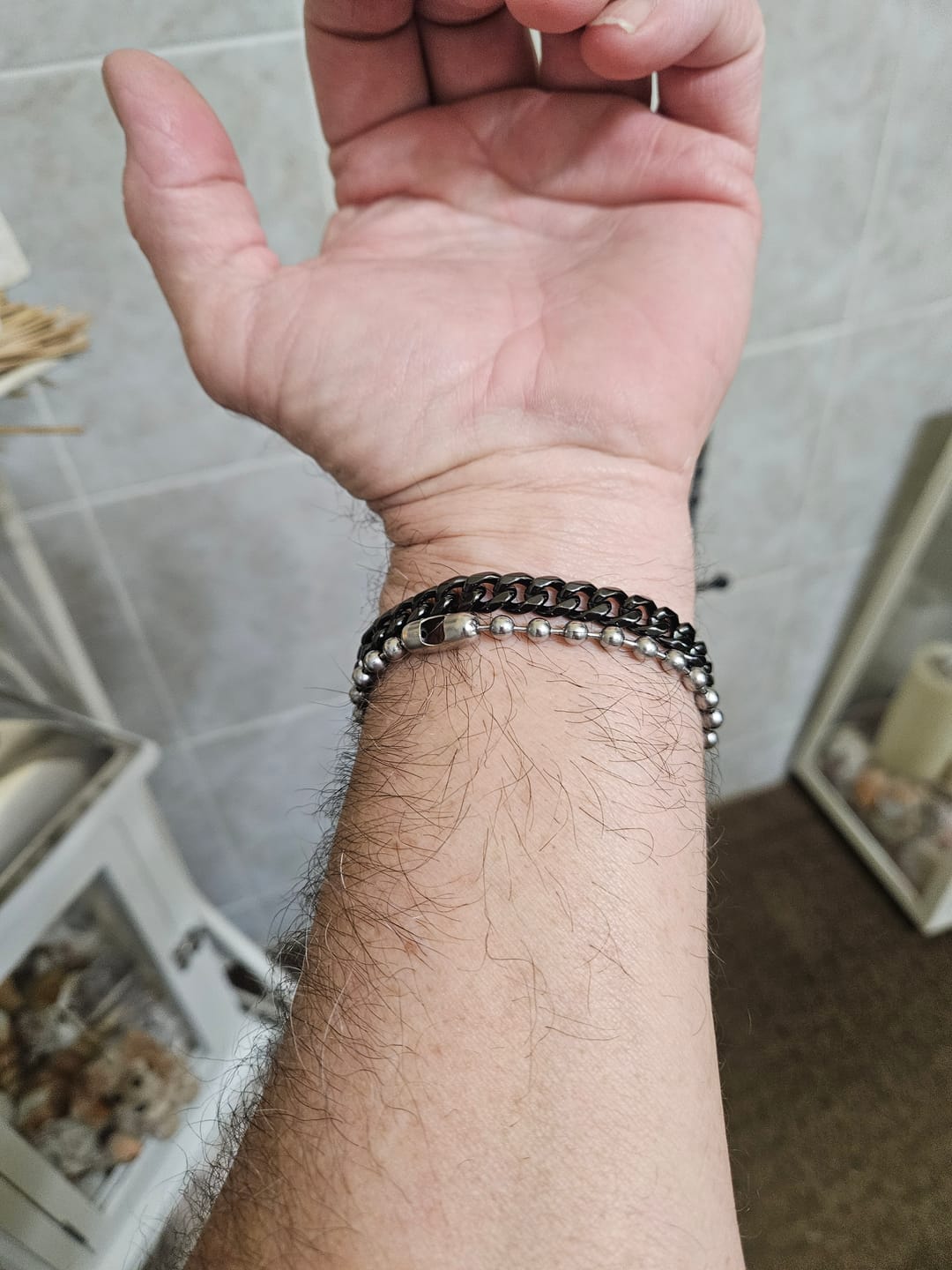 Customer photo review of 8mm Legacy Cuban Link Bracelet