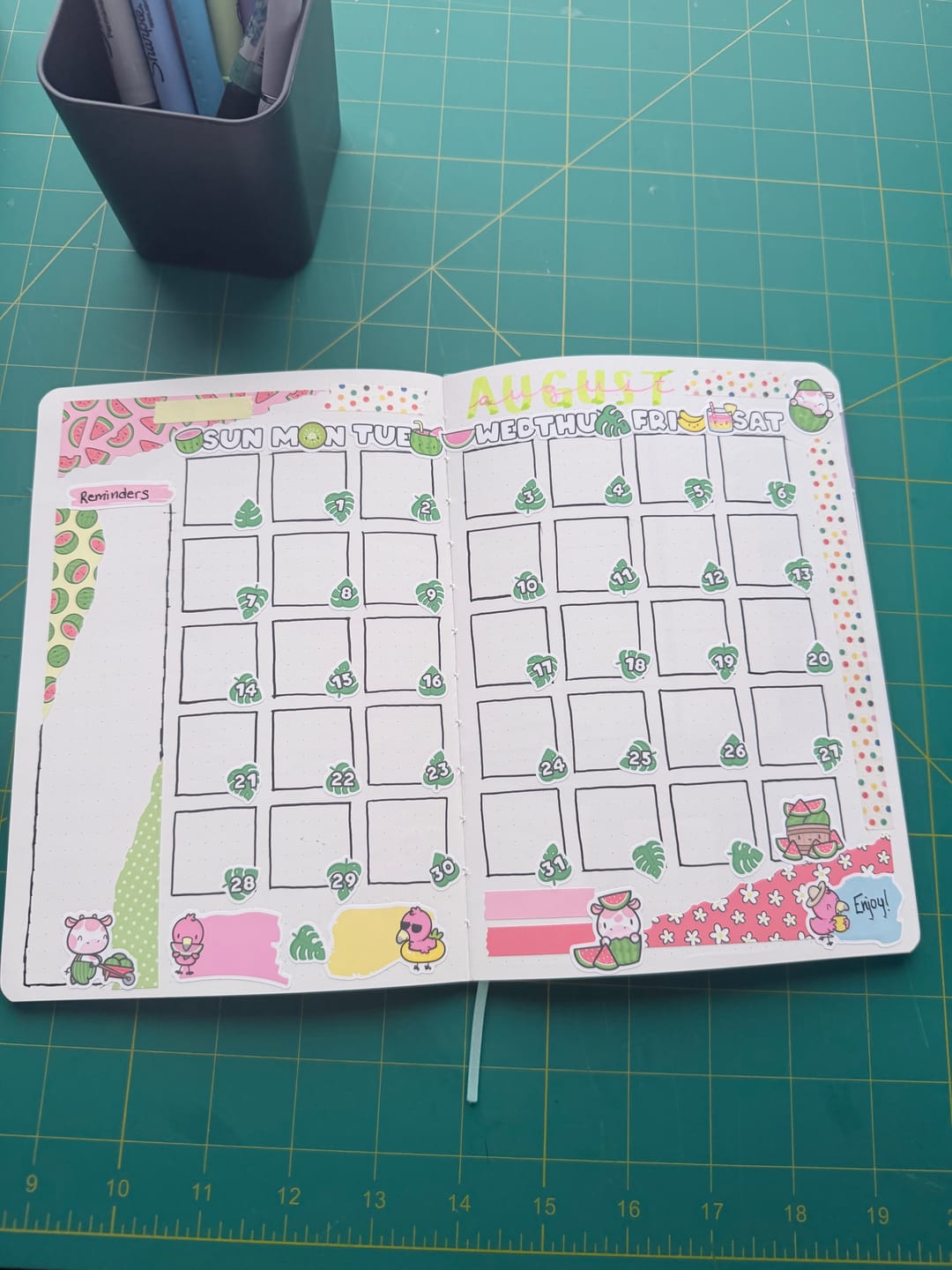 Customer photo review of Tropical Fun Days and Date Covers
