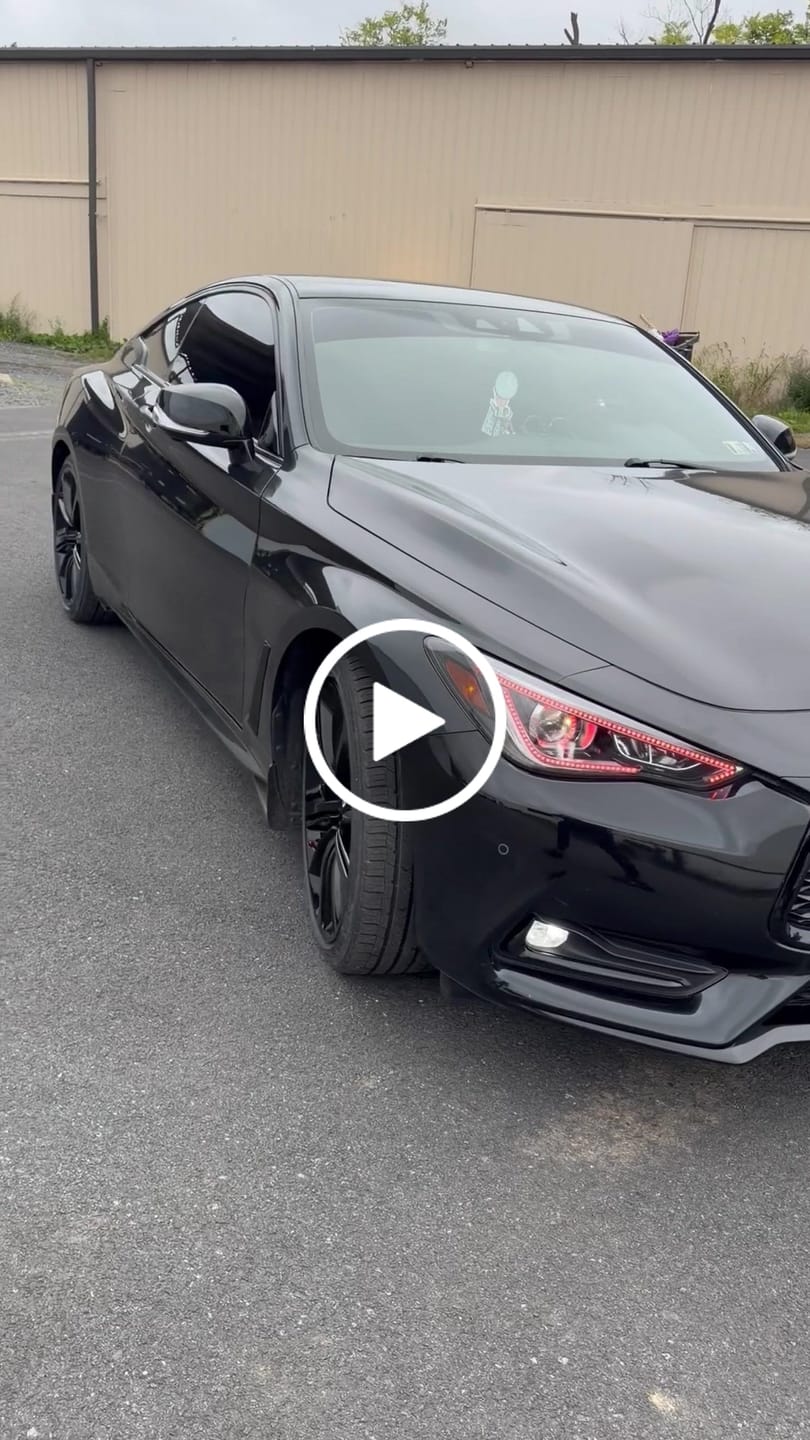 Customer video review of Infiniti Q60 RGB LED Emblem (2014-2022)