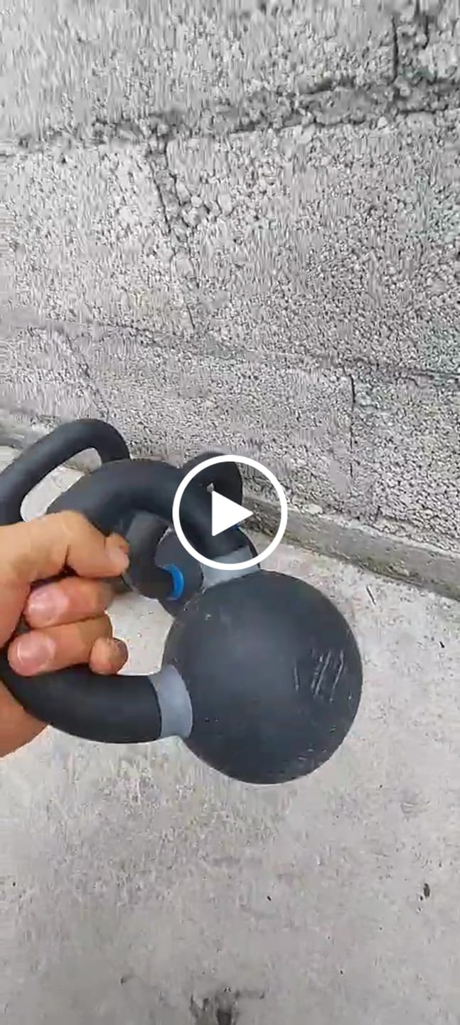 Customer video review of Kettlebell Premium 4 a 36 kg IRONSIDE