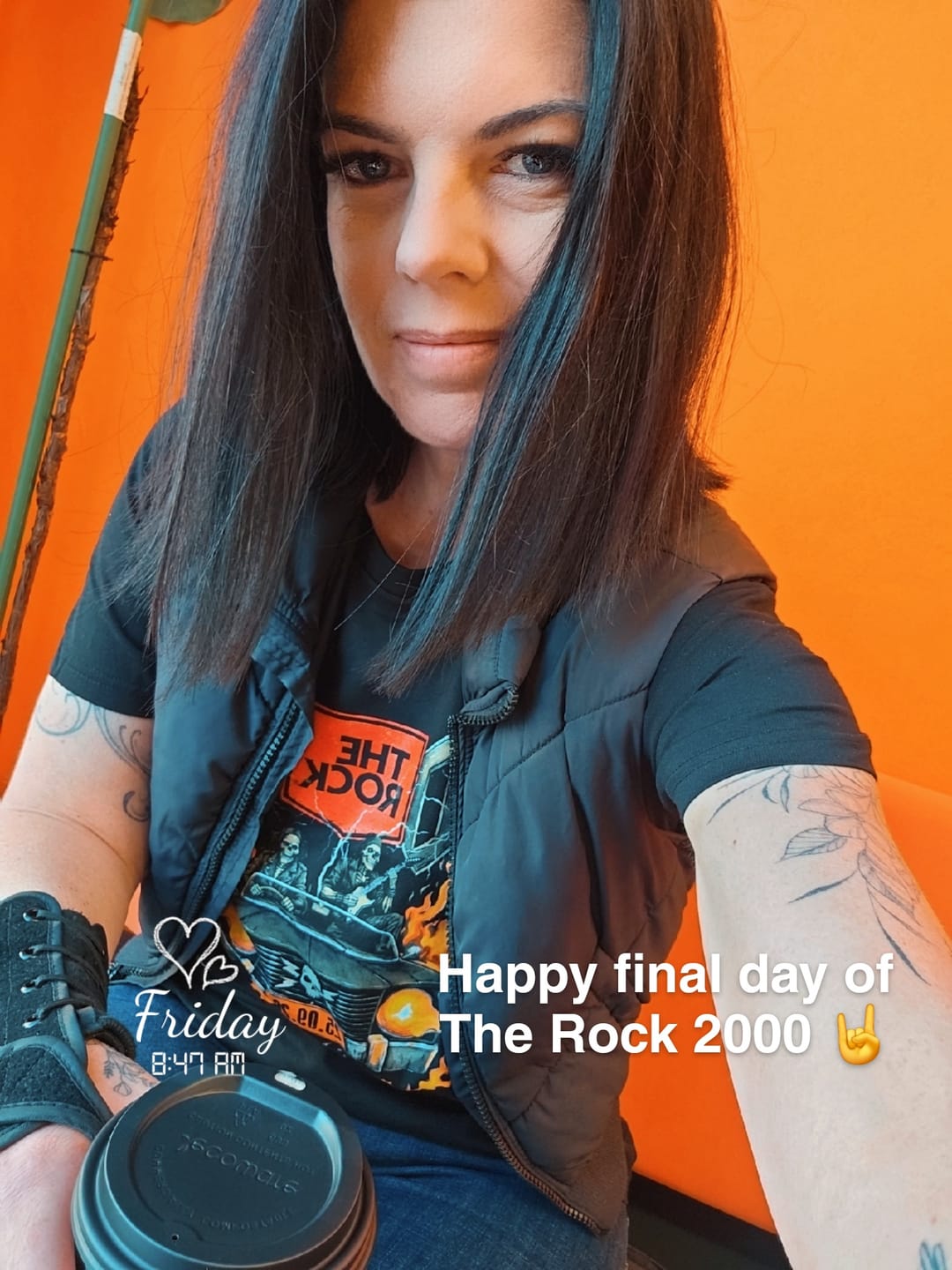 Customer photo review of The Rock 2000 Event T-Shirt 2026 Womens
