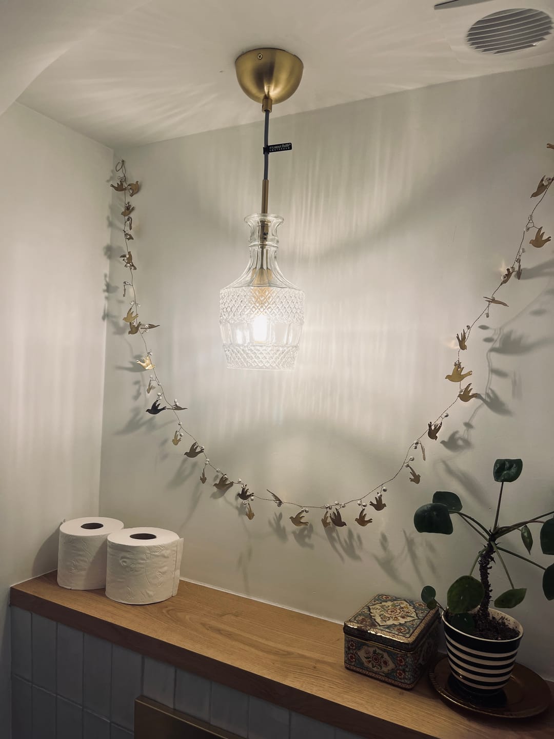 Customer photo review of Square mirror large