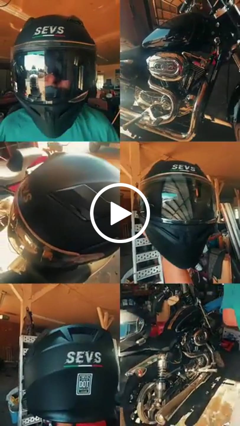 Customer video review of K1 Modular Helmet - Bluetooth Headset