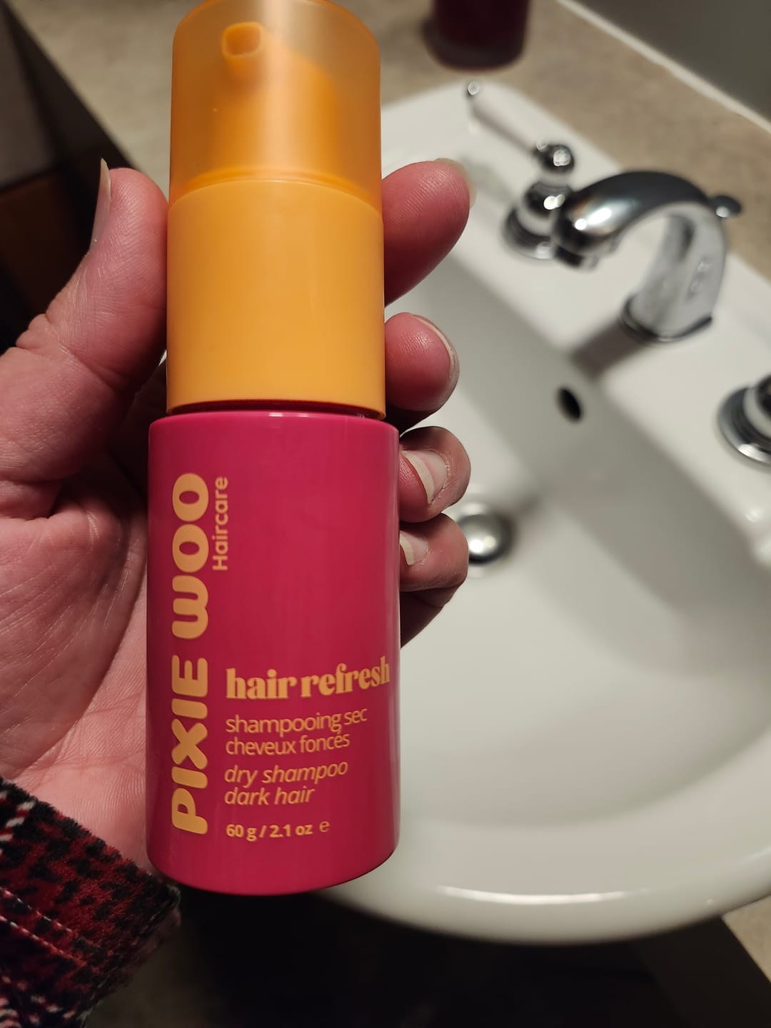 Customer photo review of Hair Refresh - Dry Shampoo