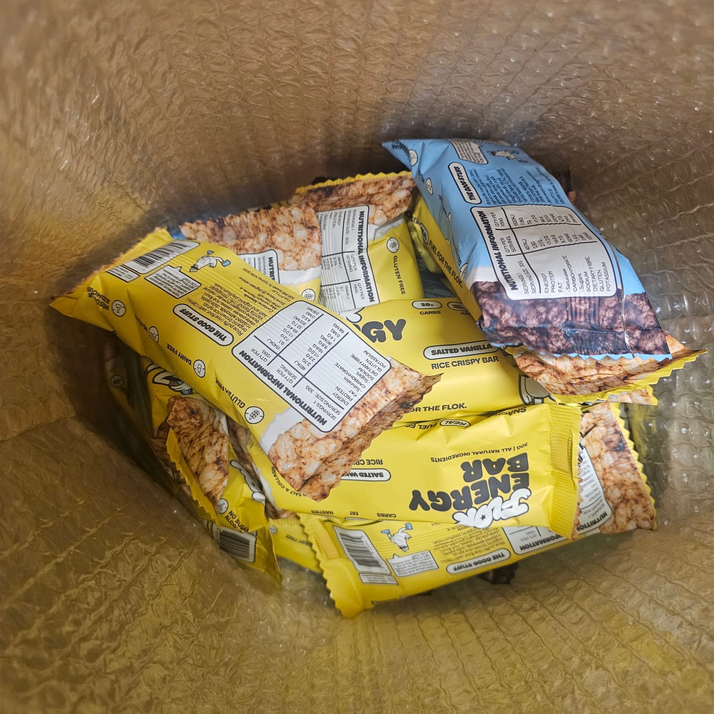 Customer photo review of ODD FLOK - Imperfect Energy Bars