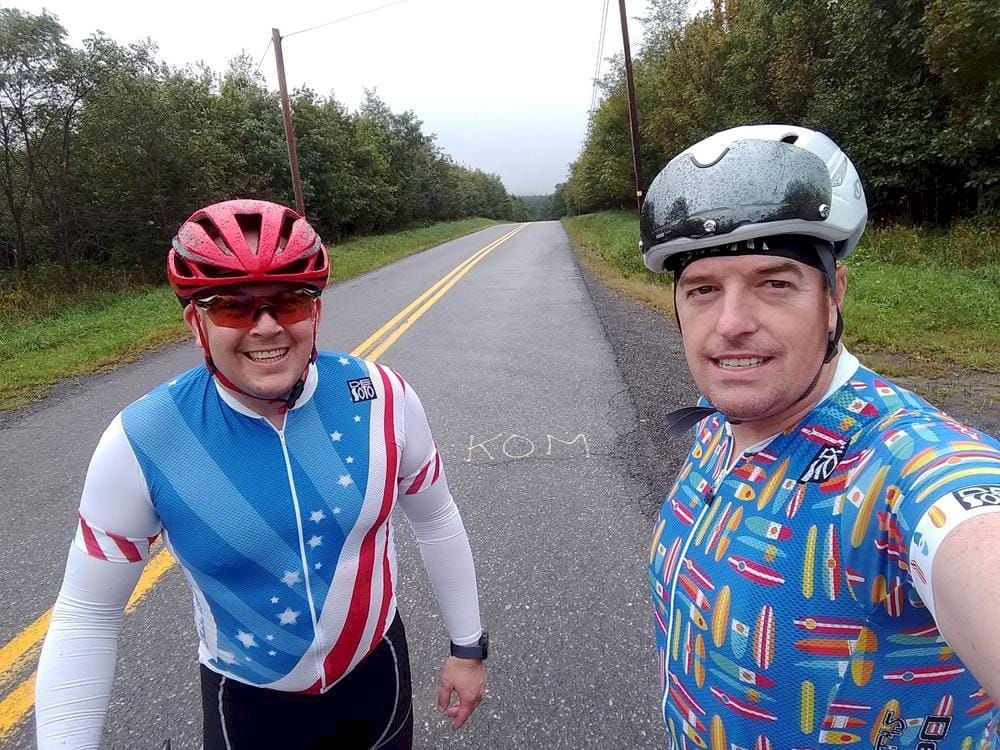 Customer photo review of Men's Skin Cooler Full Zip Top - Laser