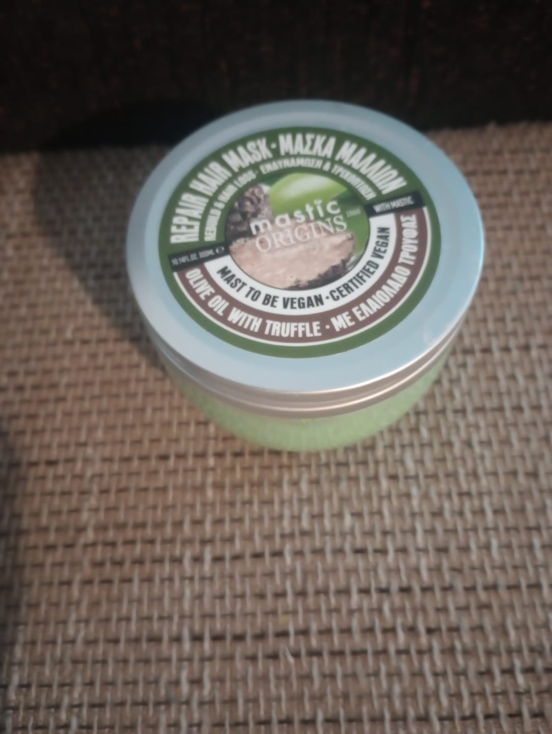 Customer photo review of Repair Hair Mask