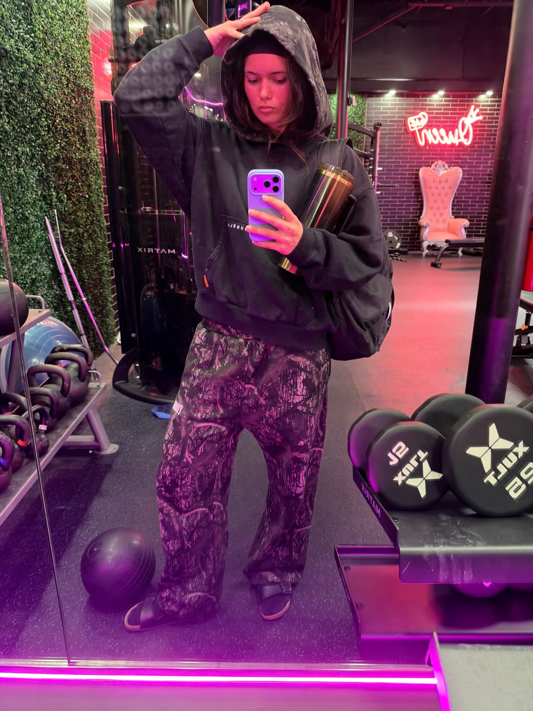 Customer photo review of 2133 - Tree Camo Baggy Sweats