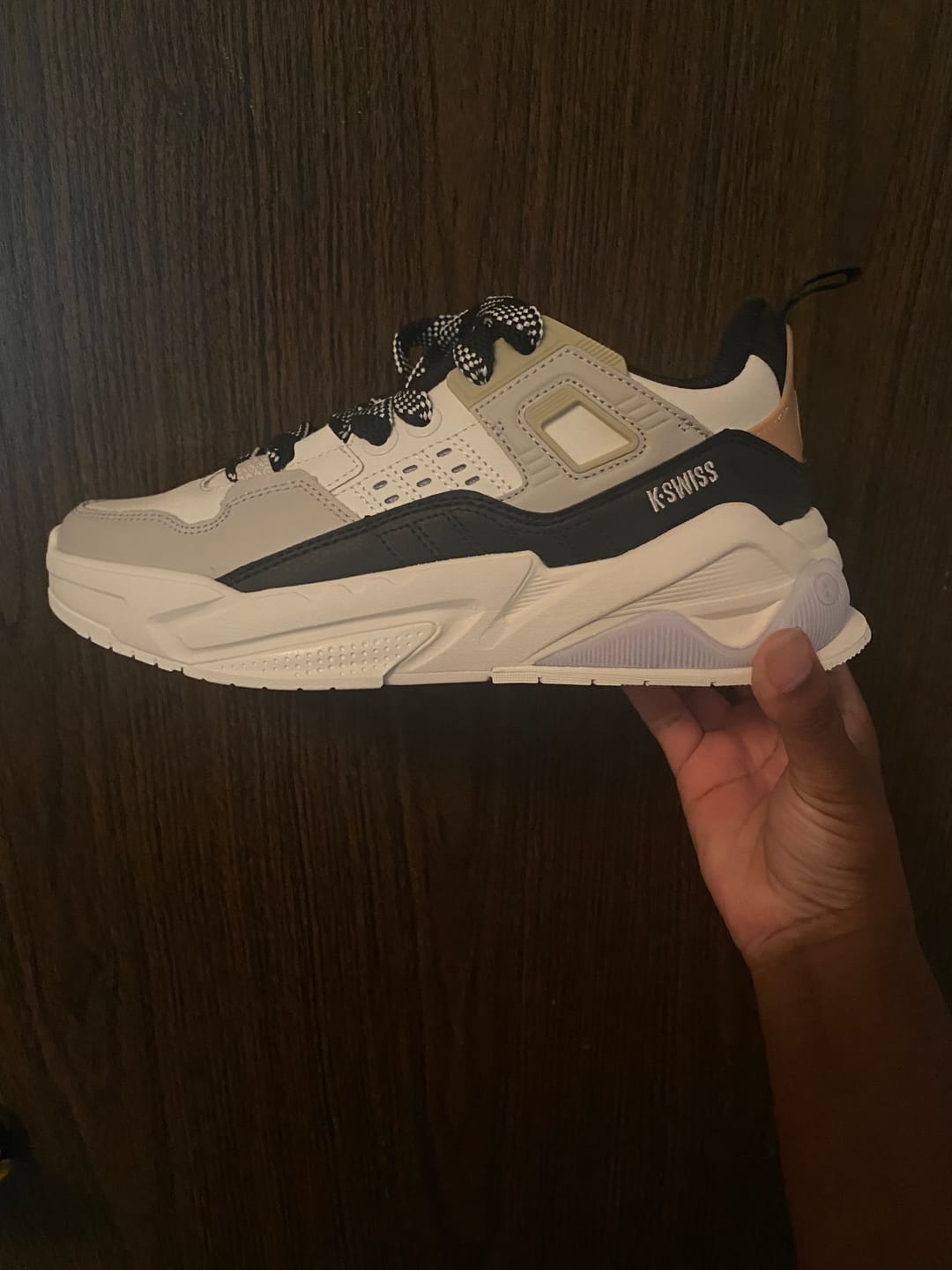 Customer photo review of 94077-938-M | TECHNA TRAINER | SAIL WHITE/PIGEON GRAY/BLACK